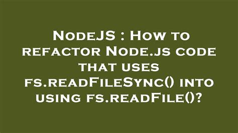 node js fs readfile.